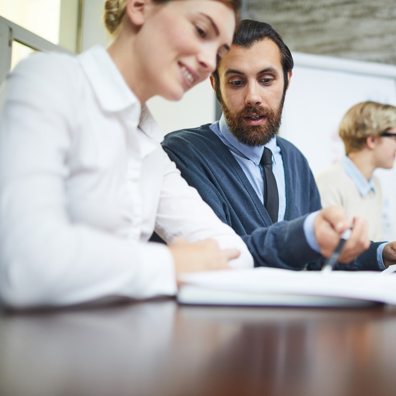 Reviewing guidance with a certified professional