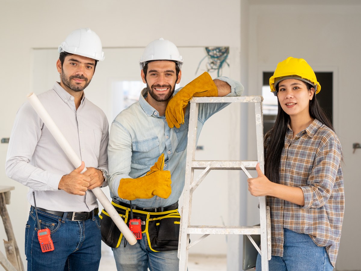 A project team on one connected record